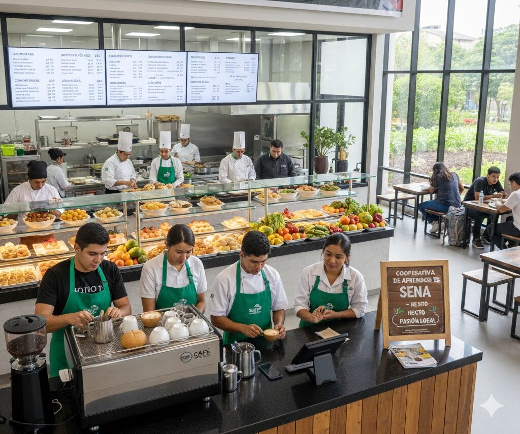 Transformación y Oportunidad: Las Cafeterías SENA como Ambientes de Formación Dual