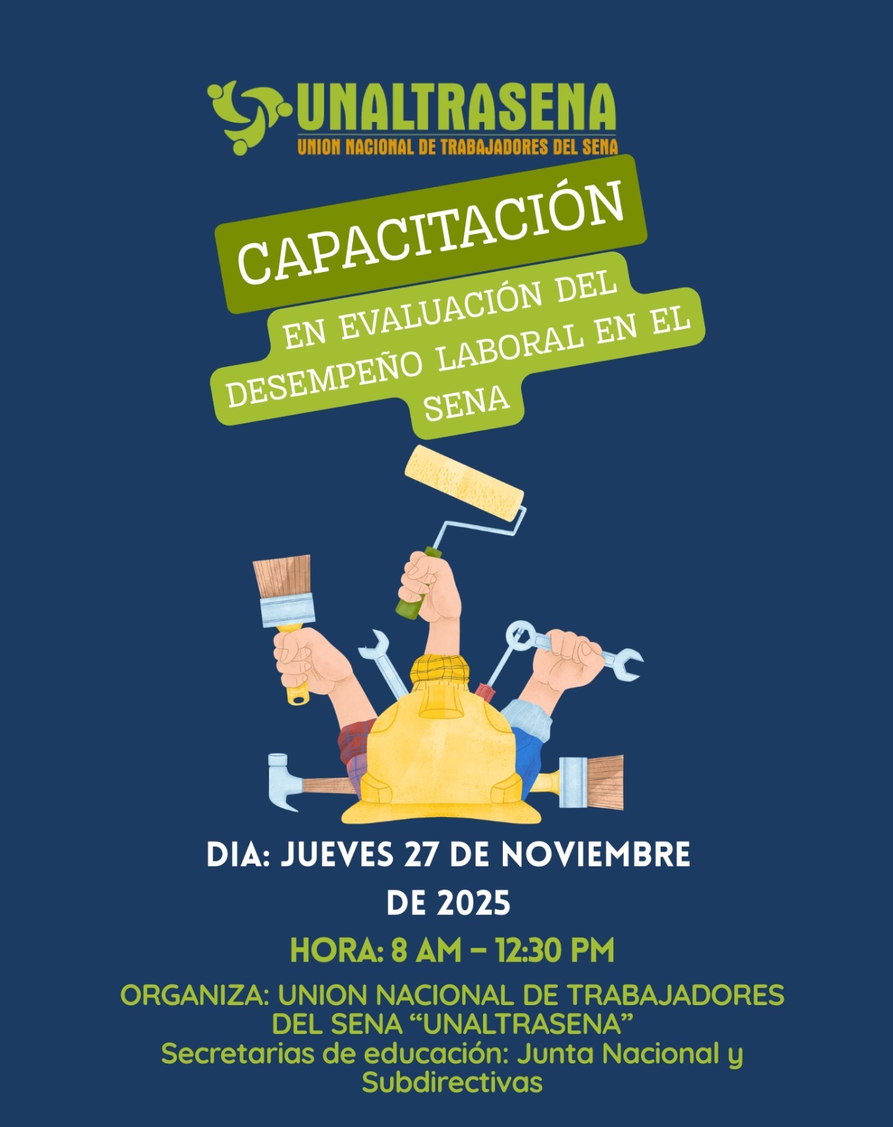 ¡Potencia tu Carrera! Invitación a la Capacitación Clave sobre la Evaluación del Desempeño Laboral en el SENA